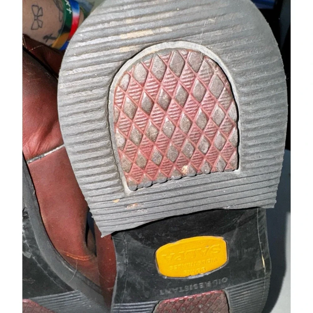 Men Leather Carreta Boots Size 31 Or Size 13 Great Condition Insoles Missing